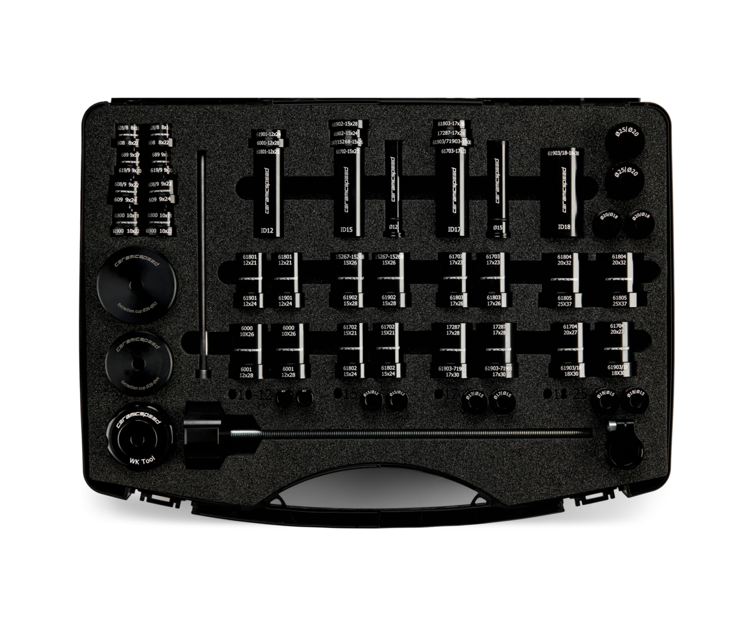 CERAMICSPEED Wheel Bearing Press Tool Kit 3 CERAMICSPEED Wheel Bearing Press Tool Kit