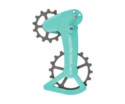 CERAMICSPEED OSPW X For Shimano XT/XTR 12s Cerakote Limited Edition, Icy Blue/Silver