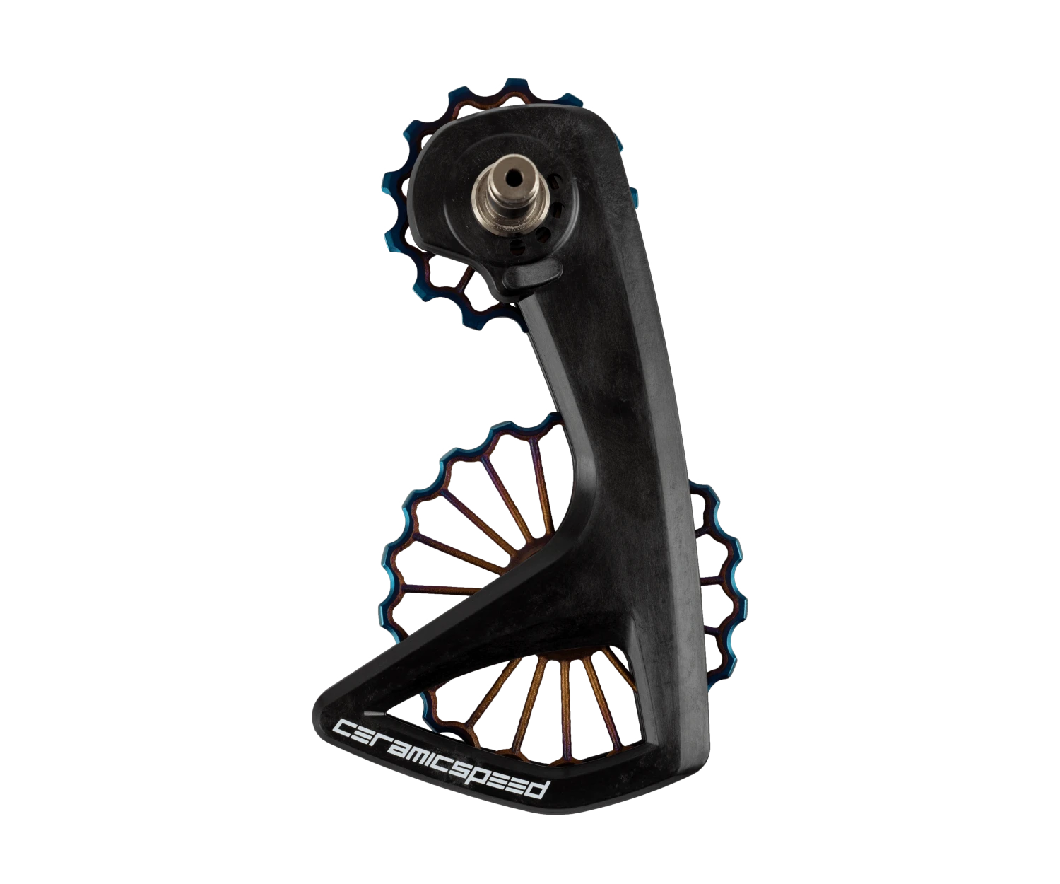 CERAMICSPEED OSPW RS 3D Titanium For Shimano 9250/8150 Oil Slick 2 CERAMICSPEED OSPW RS 3D Titanium For Shimano 9250/8150 Oil Slick